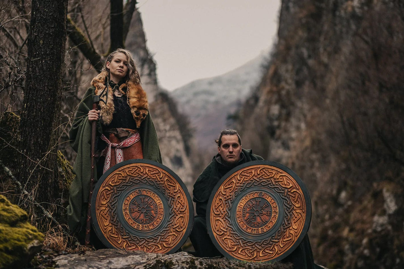 Bouclier Viking - Rempart du Nord-HERITAGE VIKING