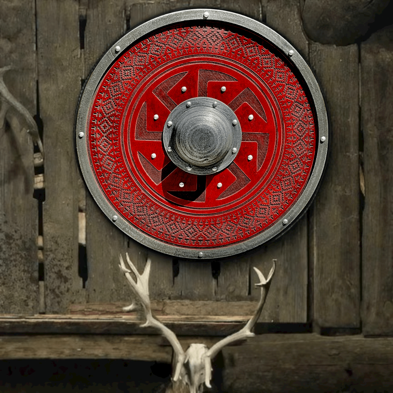 Bouclier Viking - Rempart Fier-HERITAGE VIKING
