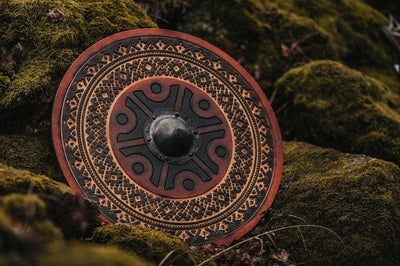 Bouclier Viking - Sentinelle des Runes-HERITAGE VIKING