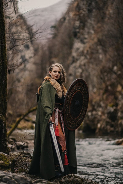 Bouclier Viking - Sentinelle des Runes-HERITAGE VIKING