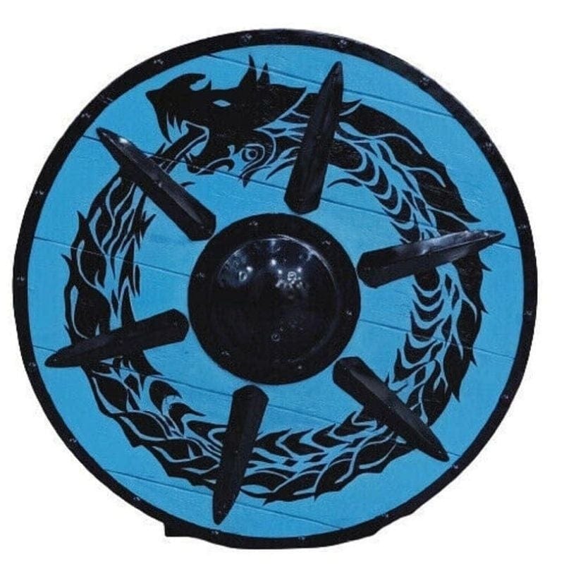 Bouclier viking symbole ouroboros-HERITAGE VIKING