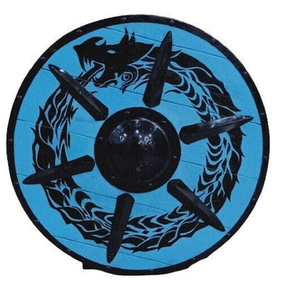 Bouclier viking symbole ouroboros-HERITAGE VIKING