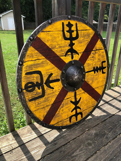 Bouclier Viking - Veilleur de l'Aube-HERITAGE VIKING