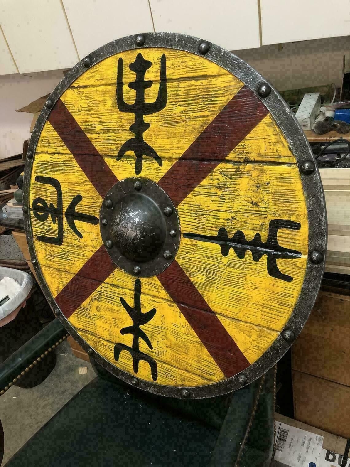 Bouclier Viking - Veilleur de l'Aube-HERITAGE VIKING