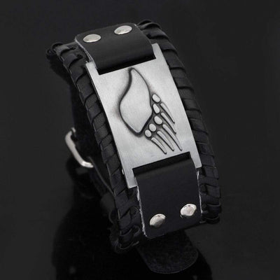 Bracelet Berserker en cuir-HERITAGE VIKING