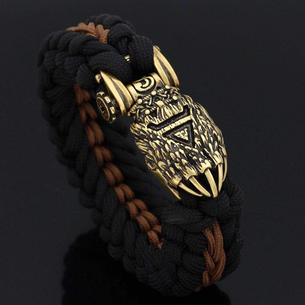 Bracelet Berserker tressé-HERITAGE VIKING