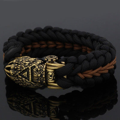 Bracelet Berserker tressé-HERITAGE VIKING