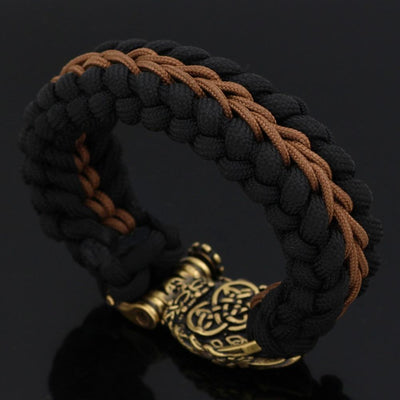 Bracelet Berserker tressé-HERITAGE VIKING