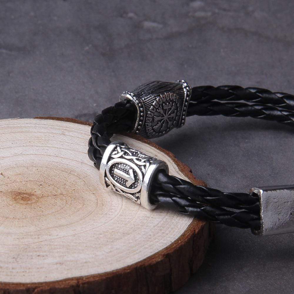 Bracelet boussole runique Vegvisir-HERITAGE VIKING