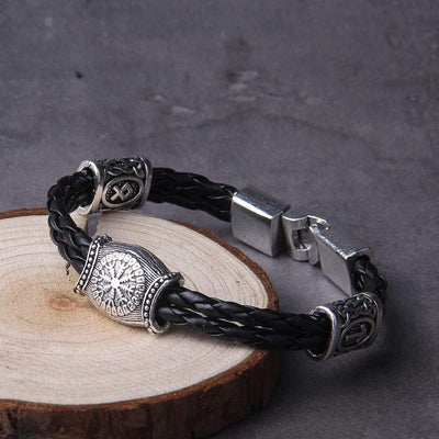 Bracelet boussole runique Vegvisir-HERITAGE VIKING
