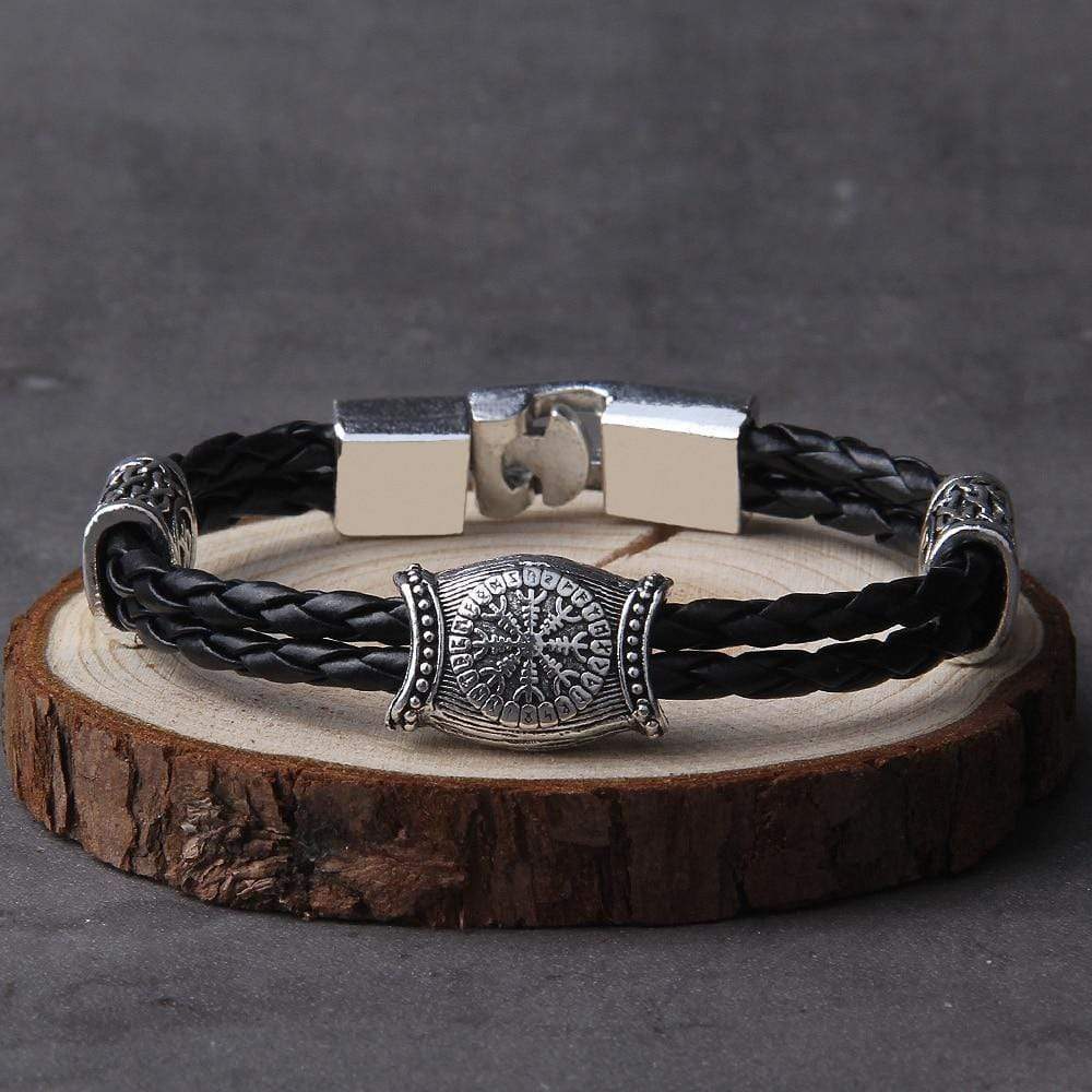 Bracelet boussole runique Vegvisir-HERITAGE VIKING