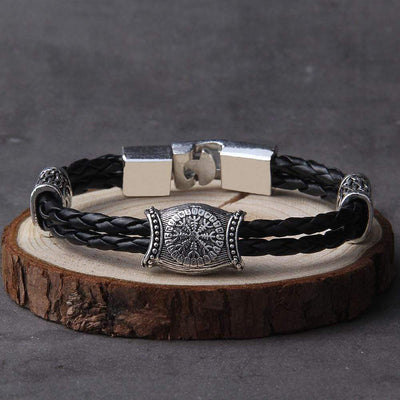 Bracelet boussole runique Vegvisir-HERITAGE VIKING