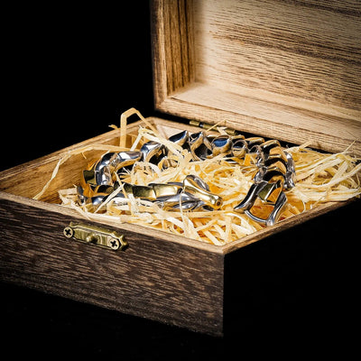 Bracelet du serpent "Colère de Jörmungand" - Or / Argent-HERITAGE VIKING