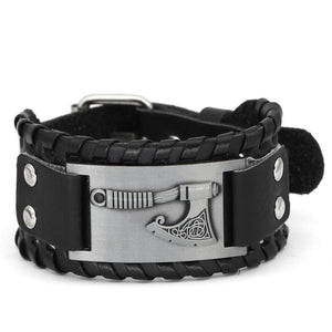Bracelet Hache en cuir-HERITAGE VIKING