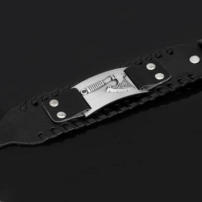 Bracelet Hache en cuir-HERITAGE VIKING