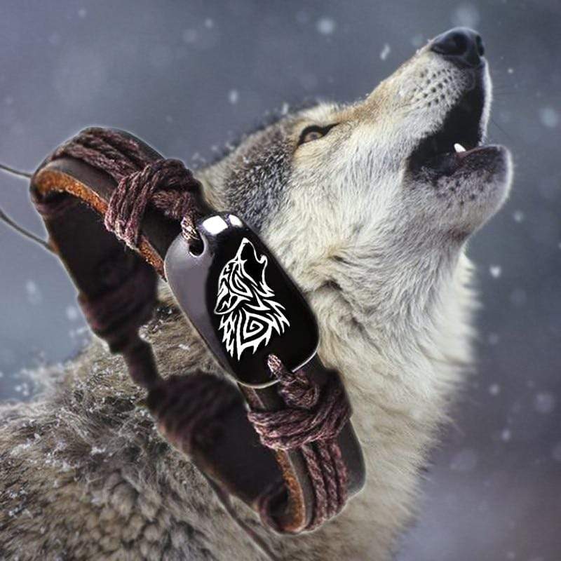 Bracelet liberté du loup-HERITAGE VIKING