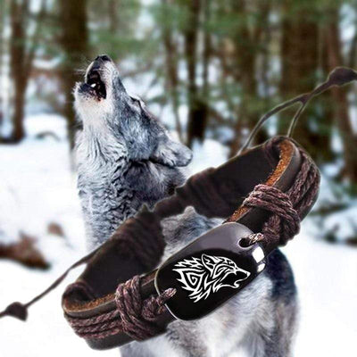 Bracelet liberté du loup-HERITAGE VIKING