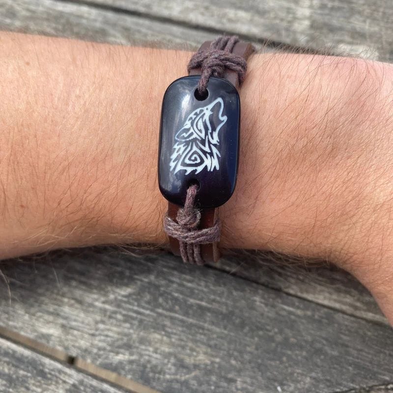 Bracelet liberté du loup-HERITAGE VIKING