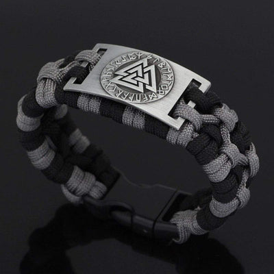 Bracelet Valknut paracorde-HERITAGE VIKING