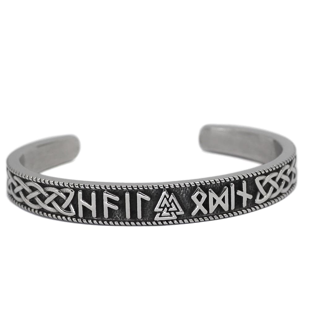 Bracelet Valknut porteur de runes-HERITAGE VIKING