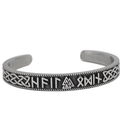 Bracelet Valknut porteur de runes-HERITAGE VIKING