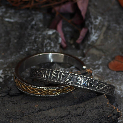 Bracelet Valknut porteur de runes-HERITAGE VIKING