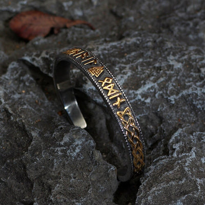 Bracelet Valknut porteur de runes-HERITAGE VIKING