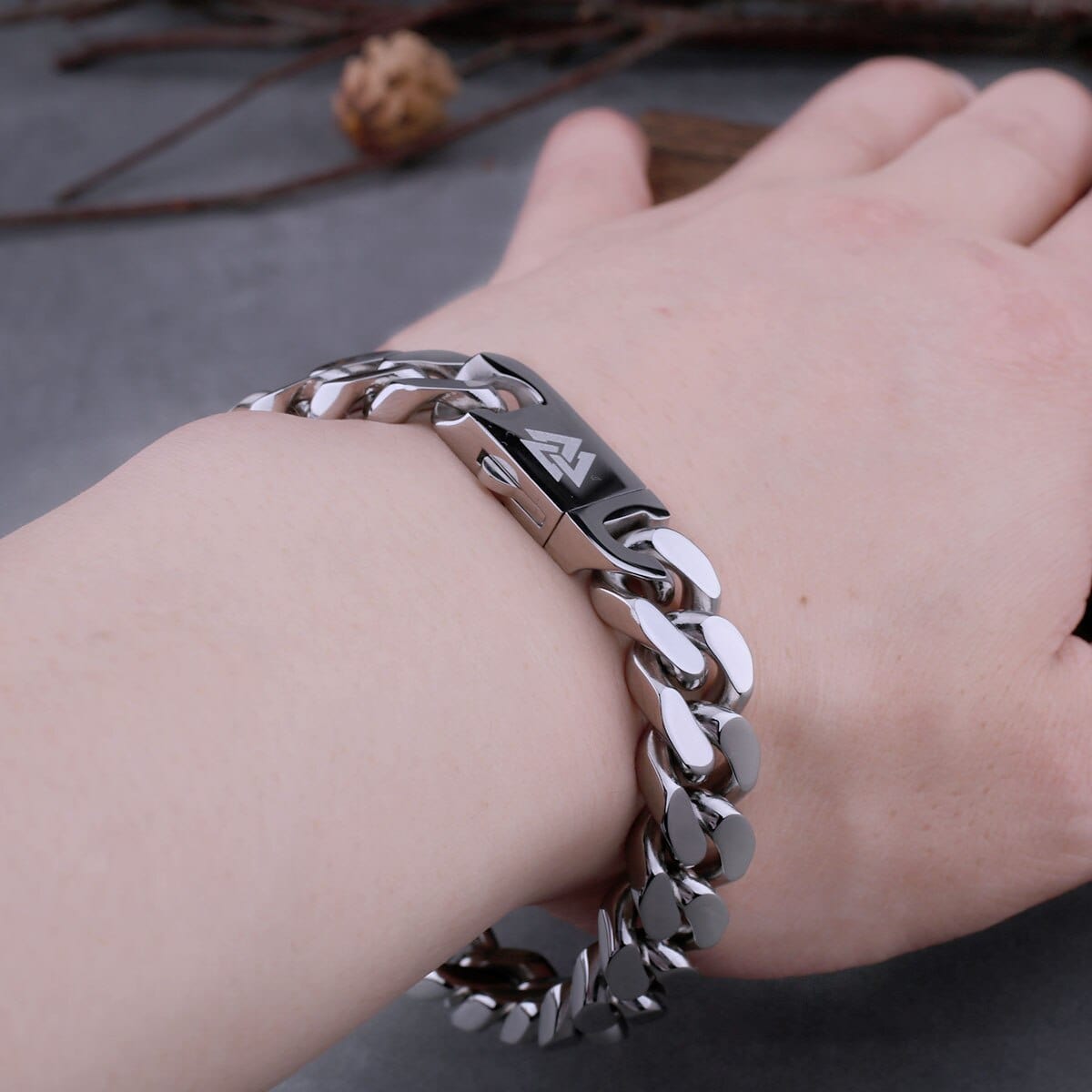 Bracelet Viking - La Puissance du Valknut-HERITAGE VIKING