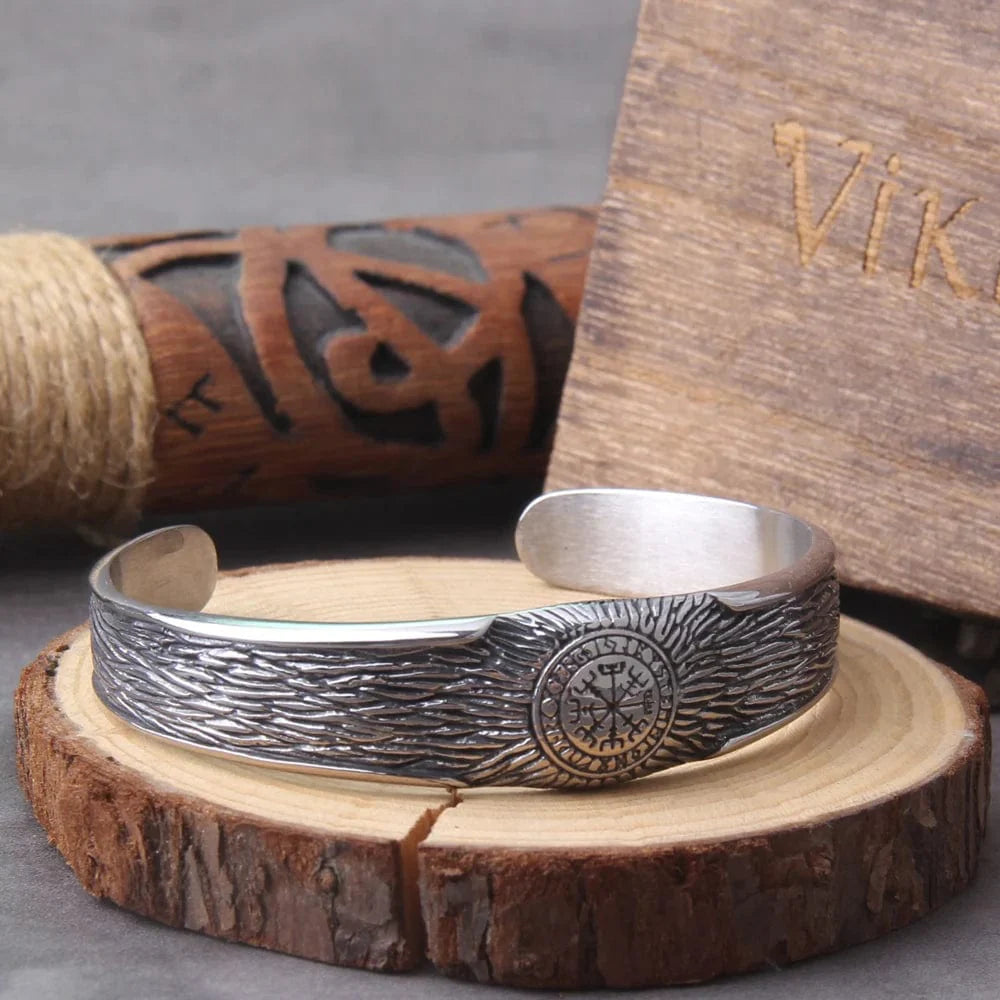 Bracelet Viking boussole Vegvisir-HERITAGE VIKING
