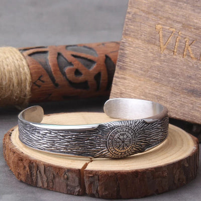 Bracelet Viking boussole Vegvisir-HERITAGE VIKING