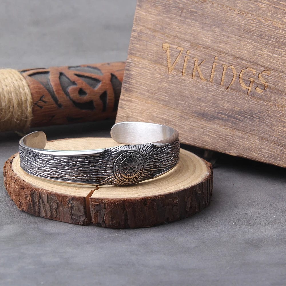 Bracelet Viking boussole Vegvisir-HERITAGE VIKING