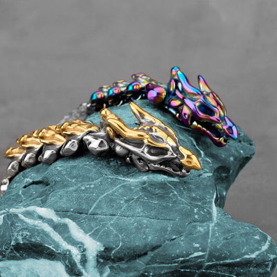 Bracelet Viking "Bracelet de l'Enlaceur de Monde"-HERITAGE VIKING