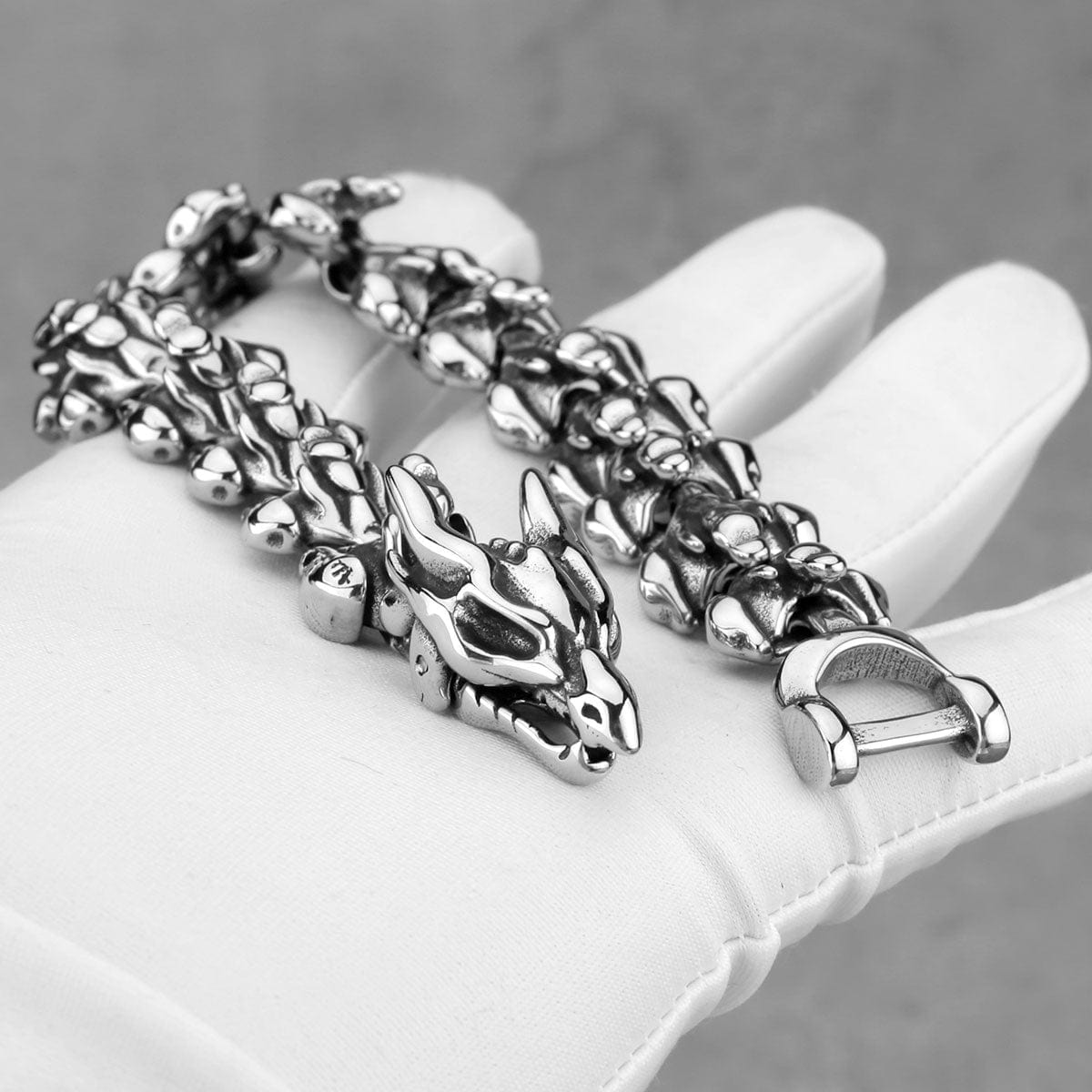 Bracelet Viking "Bracelet de l'Enlaceur de Monde"-HERITAGE VIKING