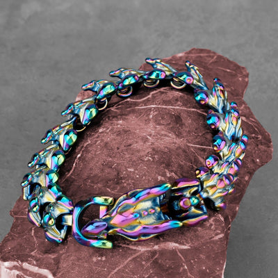 Bracelet Viking "Bracelet de l'Enlaceur de Monde"-HERITAGE VIKING