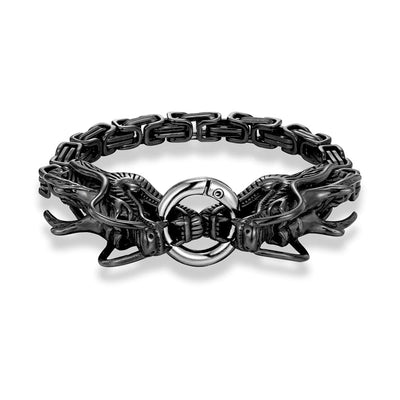 Bracelet Viking - Chaîne d'Ouroboros-HERITAGE VIKING