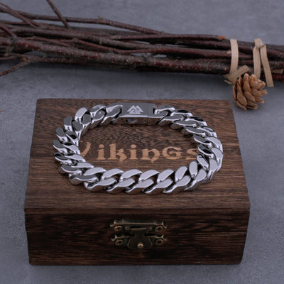 Bracelet Viking - La Puissance du Valknut-HERITAGE VIKING