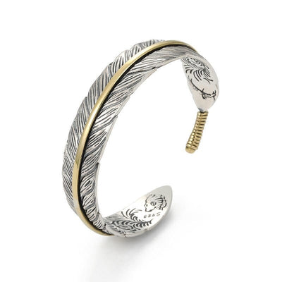 Bracelet Viking - Les Ailes de Huginn et Muninn-HERITAGE VIKING