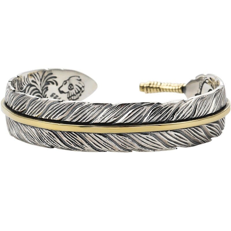 Bracelet Viking - Les Ailes de Huginn et Muninn-HERITAGE VIKING