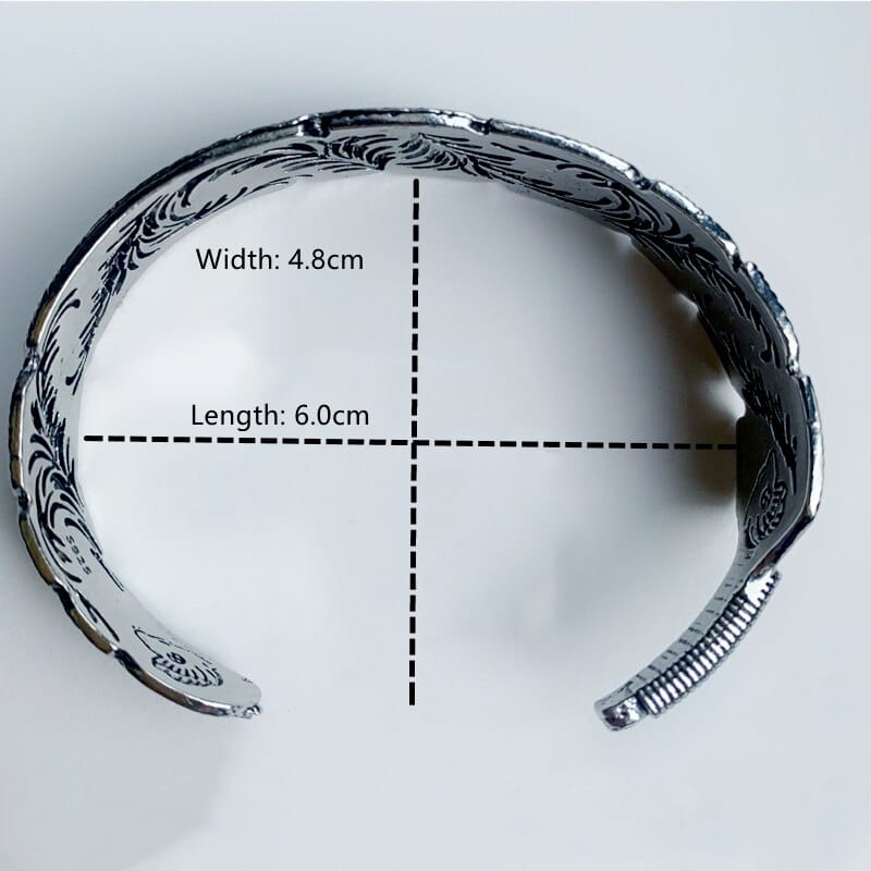 Bracelet Viking - Les Ailes de Huginn et Muninn-HERITAGE VIKING