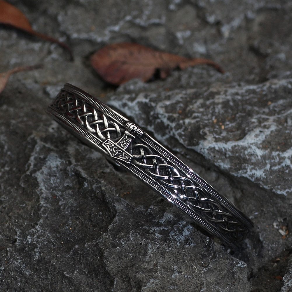Bracelet Viking porteur du Mjolnir-HERITAGE VIKING