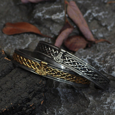 Bracelet Viking porteur du Mjolnir-HERITAGE VIKING