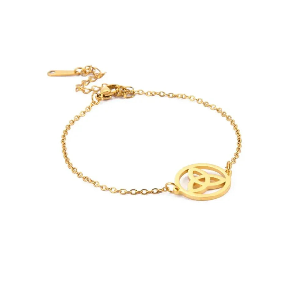 Bracelet viking Triquetra-HERITAGE VIKING