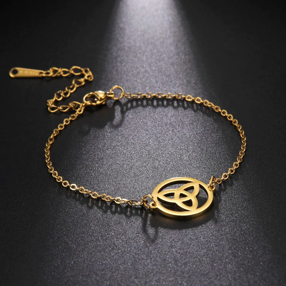 Bracelet viking Triquetra-HERITAGE VIKING