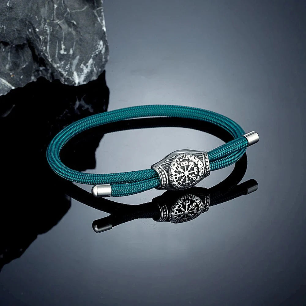Bracelet Viking Vegvisir Ajustable-HERITAGE VIKING