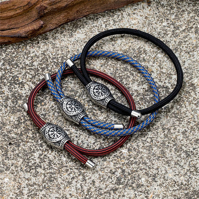 Bracelet Viking Vegvisir Ajustable-HERITAGE VIKING