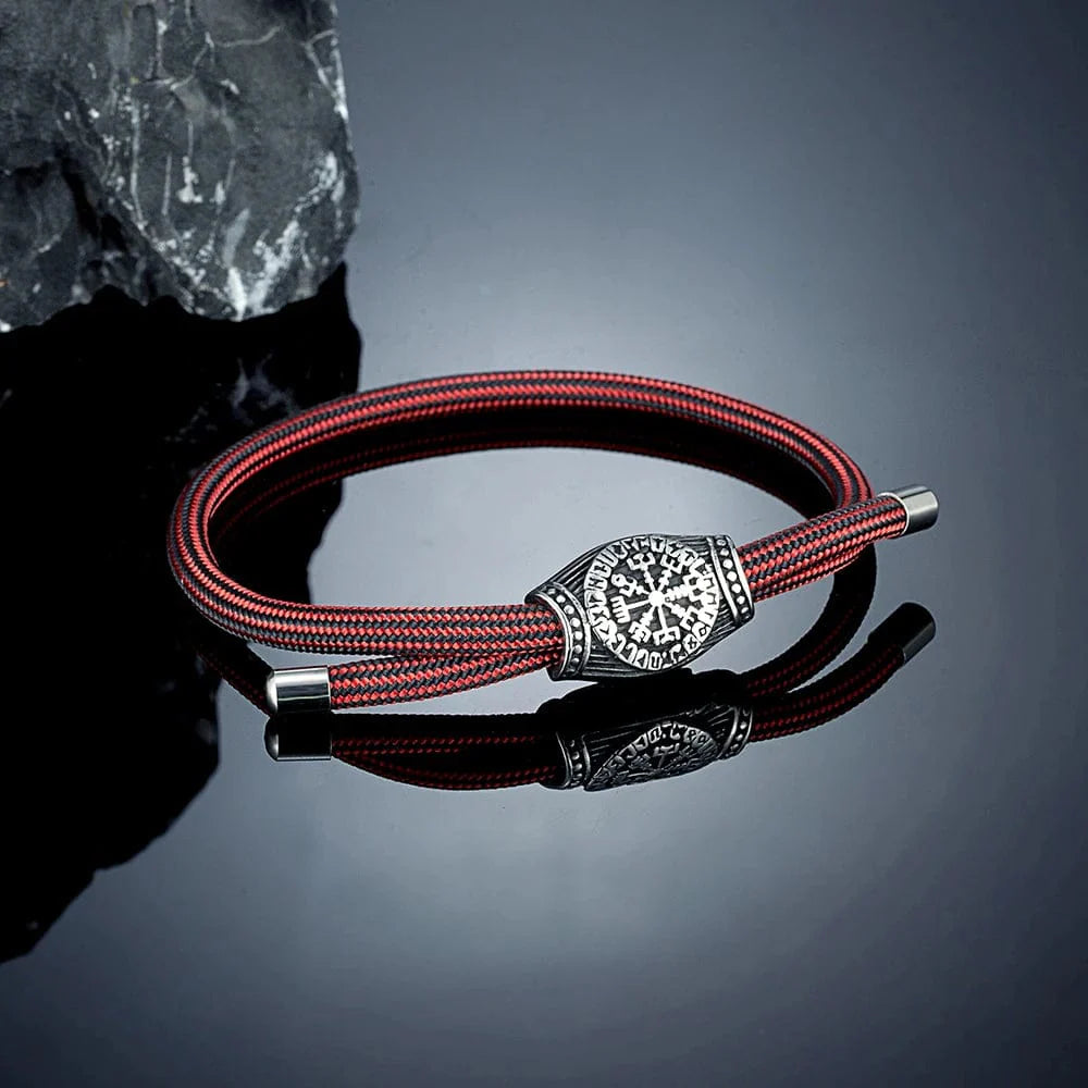 Bracelet Viking Vegvisir Ajustable-HERITAGE VIKING