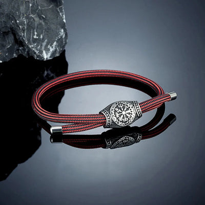 Bracelet Viking Vegvisir Ajustable-HERITAGE VIKING