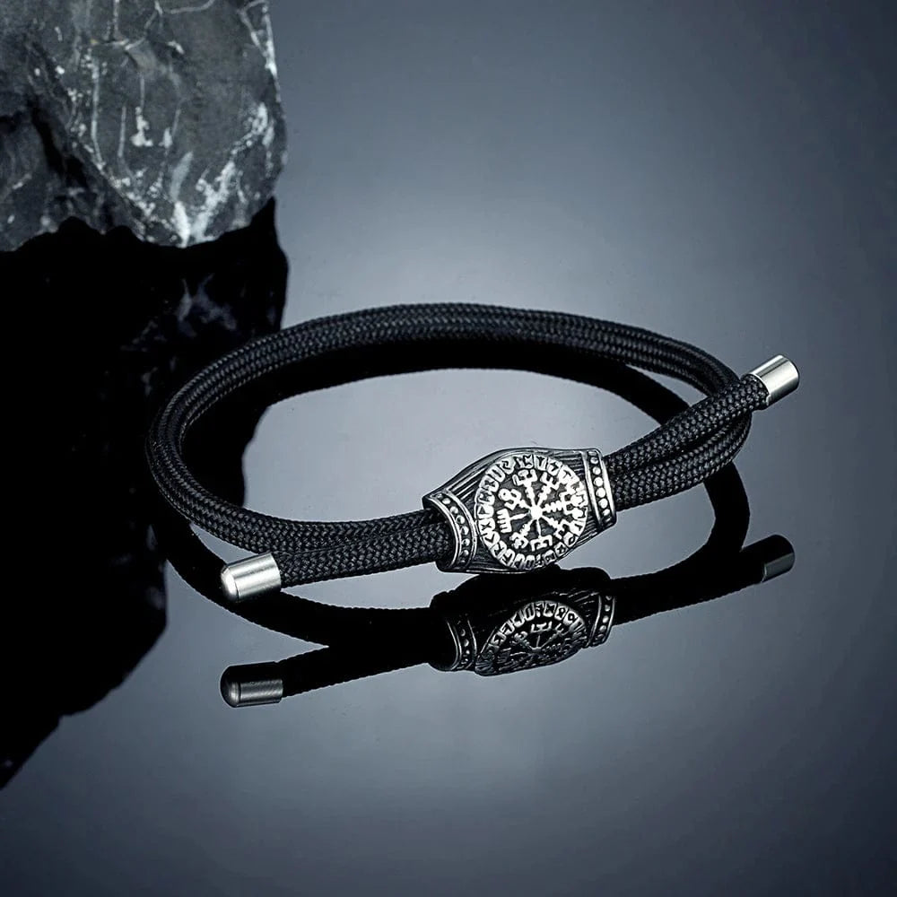 Bracelet Viking Vegvisir Ajustable-HERITAGE VIKING