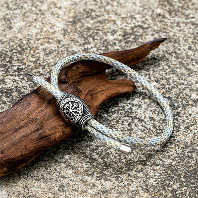 Bracelet Viking Vegvisir Ajustable-HERITAGE VIKING