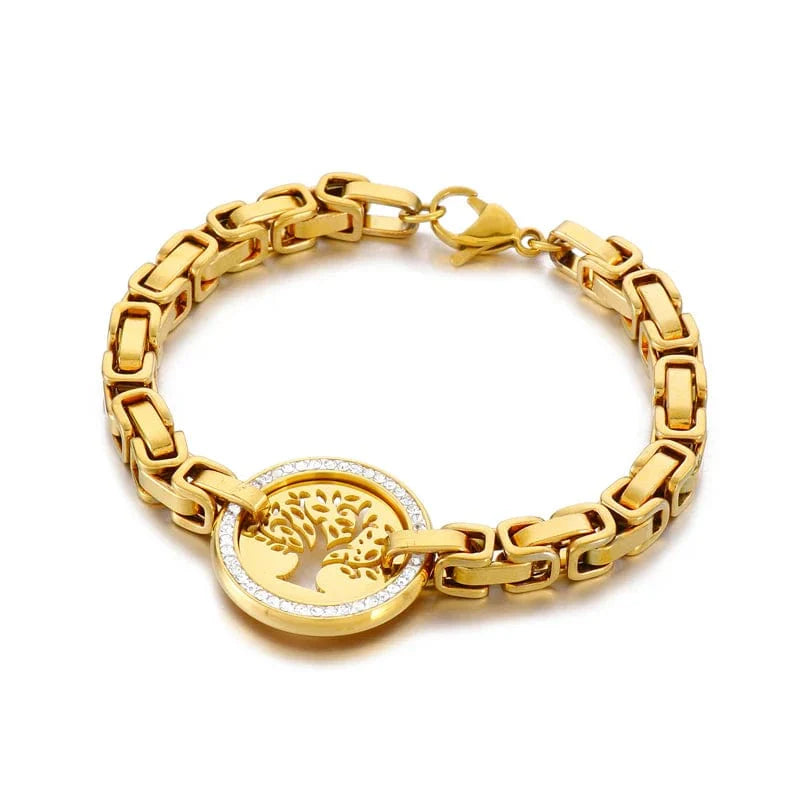 Bracelet viking Yggdrasil-HERITAGE VIKING